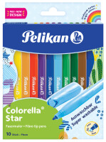Pelikan Fasermaler Colorella Star C302 24 ST sortiert...