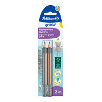 Pelikan Bleistifte griffix B/2/B 2 Stück Faltschachtel