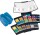 Pelikan Deckfarbk. ProColor 735PC/24 Schwarz/Blau 24 Farben