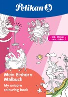 Pelikan Malbuch mit Stickern MBmS, 48 Seiten FSC