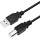 Logilink USB 2.0-Kabel, USB-A/M zu USB-B/M, schwarz, 2 m