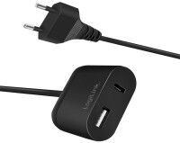 Logilink USB-Adapter,1,5 m Kabel, 1x USB-A & 1x...