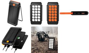 Logilink Solar Powerbank 10000 mAh 2x USB-A QC & 1x USB-C PD