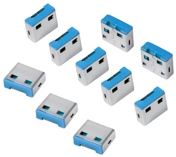 Logilink USB-A-Port Schloss (10x Schlösser)