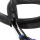 Logilink Kabelschlauch Reißverschl. AD: 30 mm, schwarz, 2 m