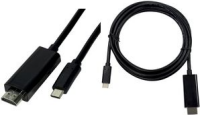 Logilink USB-C Kabel 3.2 Gen1 zu HDMI-A 4K/60 Hz, schw. 1,8m
