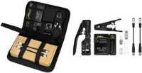 Logilink Netzwerk-Werkzeugset, 4-teilig, Cat.6A&7-Kabel