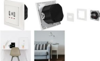 Logilink Unterputz-Steckdose, 2x USB-A, 1x USB-C
