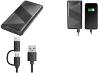 Logilink Powerbank 10000 mAh, 1x USB-A QC 3 & 1x...