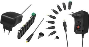 Logilink Universalnetzteil mit USB-Port, 3-12V, 24W