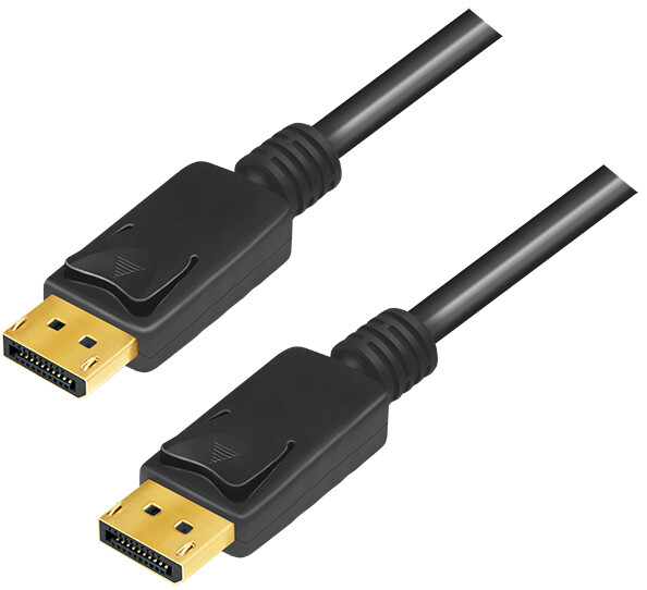 Logilink DisplayPort-Kabel, DP/M zu DP/M, 8K/60 Hz, schw. 5m