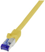 Logilink Patchkabel Ultraflex, Cat.6A, S/FTP, gelb, 15 m