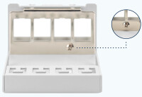 DIGITUS Patchpanel       4-Port  Modular Patchpanel...