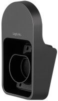 Logilink Wandhalterung m.Kabelablage f. Auto-Ladekabel,schw.