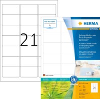 HERMA Etiketten A4 63,5x38,1   mm Rec.Blauer Engel 1680 St.