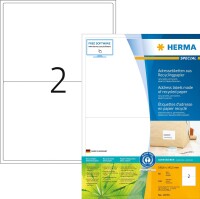 HERMA Etiketten A4 199,6x143,5 mm Rec.Blauer Engel  160 St.