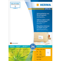HERMA Etiketten A4 199,6x289,1 mm Rec.Blauer Engel   80 St.