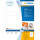 HERMA Inkjet-Etiketten A4 weiß 97x33,8   mm Papier 1280 St.