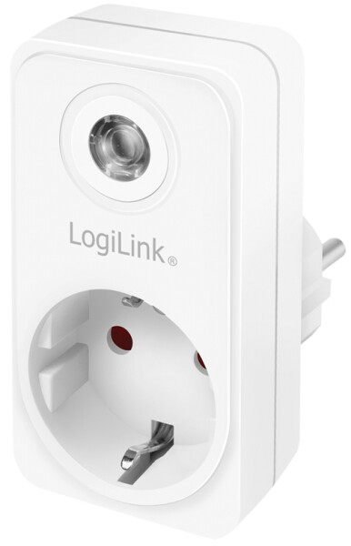 Logilink Steckdosenadapter mit Dämmerungssensor, 1xCEE 7/3