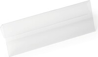 DURABLE Kennzeichnungstasche HARD COVER Falz 1/2 A5 quer 10S