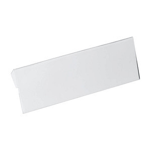 DURABLE Kennzeichnungstasche HARD COVER Falz A5 quer 10Stk