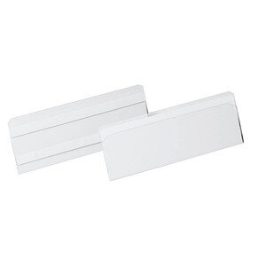 DURABLE Etikettentasche HARD COVER selbstkleb 1/2 A5 quer 10