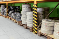 DURABLE Eckschutzprofil C35  gelb/schwarz selbstklebend 1m