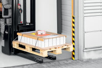 DURABLE Flächenschutzprofil S30R gelb/schwarz...