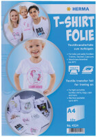 HERMA T-Shirt Folie für helle Textilien A4...