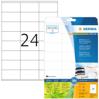 HERMA Etiketten A4 105 x 148   mm Rec.Blauer Engel  80  St.