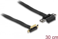 DELOCK Riser Karte PCI Express Stecker 90° gewinkelt...