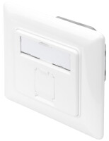 DIGITUS Netzwerkdose CAT 6A Klasse EA geschirmt 1xRJ45...