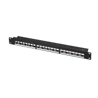 Logilink Keystone Patchpanel 19", 24 Module, leer,...