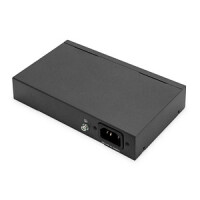 DIGITUS Switch 8+2Port  10/100  30W FE PoE Unmanaged schwa