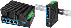 Logilink 4-Port Gigabit Ethernet Switch 1000Mbit/s +1 SFP PT