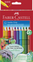 FABER-CASTELL Buntstift Jumbo Grip 12er-Kartonetui