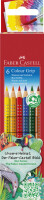 FABER-CASTELL Buntstift Colour Grip 6er Etui