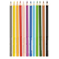 FABER-CASTELL Buntstift Colour Grip 12er Etui