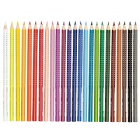 FABER-CASTELL Buntstift Colour Grip 24er Etui