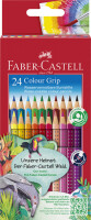 FABER-CASTELL Buntstift Colour Grip 24er Etui