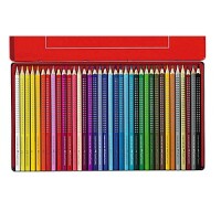FABER-CASTELL Buntstift Colour Grip 36er Metalletui