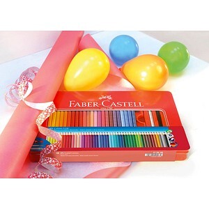 FABER-CASTELL Buntstift Colour Grip 48er-Metalletui