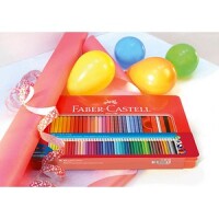 FABER-CASTELL Buntstift Colour Grip 48er-Metalletui