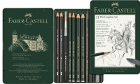 FABER-CASTELL Set Pitt Graphite klein Metalletui