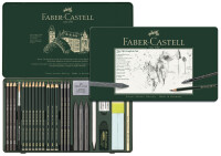 FABER-CASTELL Set Pitt Graphite groß Metalletui