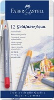 FABER-CASTELL Aqua.stift Goldfaber Aqua 12-Metalletui