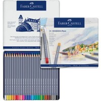 FABER-CASTELL Aqua.stift Goldfaber Aqua 24-Metalletui