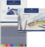 FABER-CASTELL Aqua.stift Goldfaber Aqua 24-Metalletui