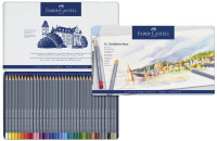 FABER-CASTELL Aqua.stift Goldfaber Aqua 36-Metalletui