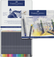 FABER-CASTELL Farbstift Goldfaber 48-Metalletui